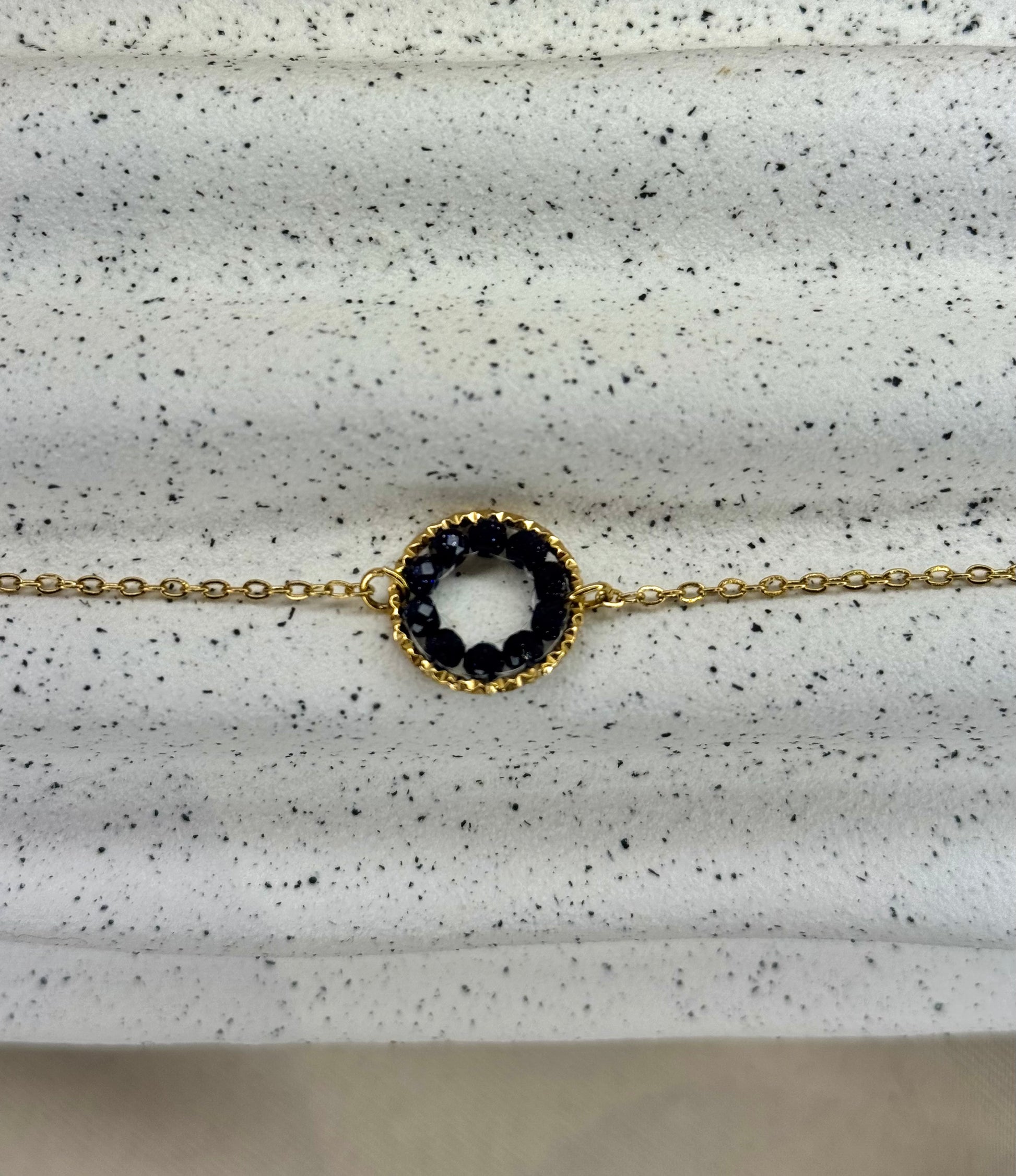 Bracelet déesse Gaia bijou acier inoxydable fait main