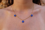 Collier déesse Thémis bijou acier inoxydable fait main 