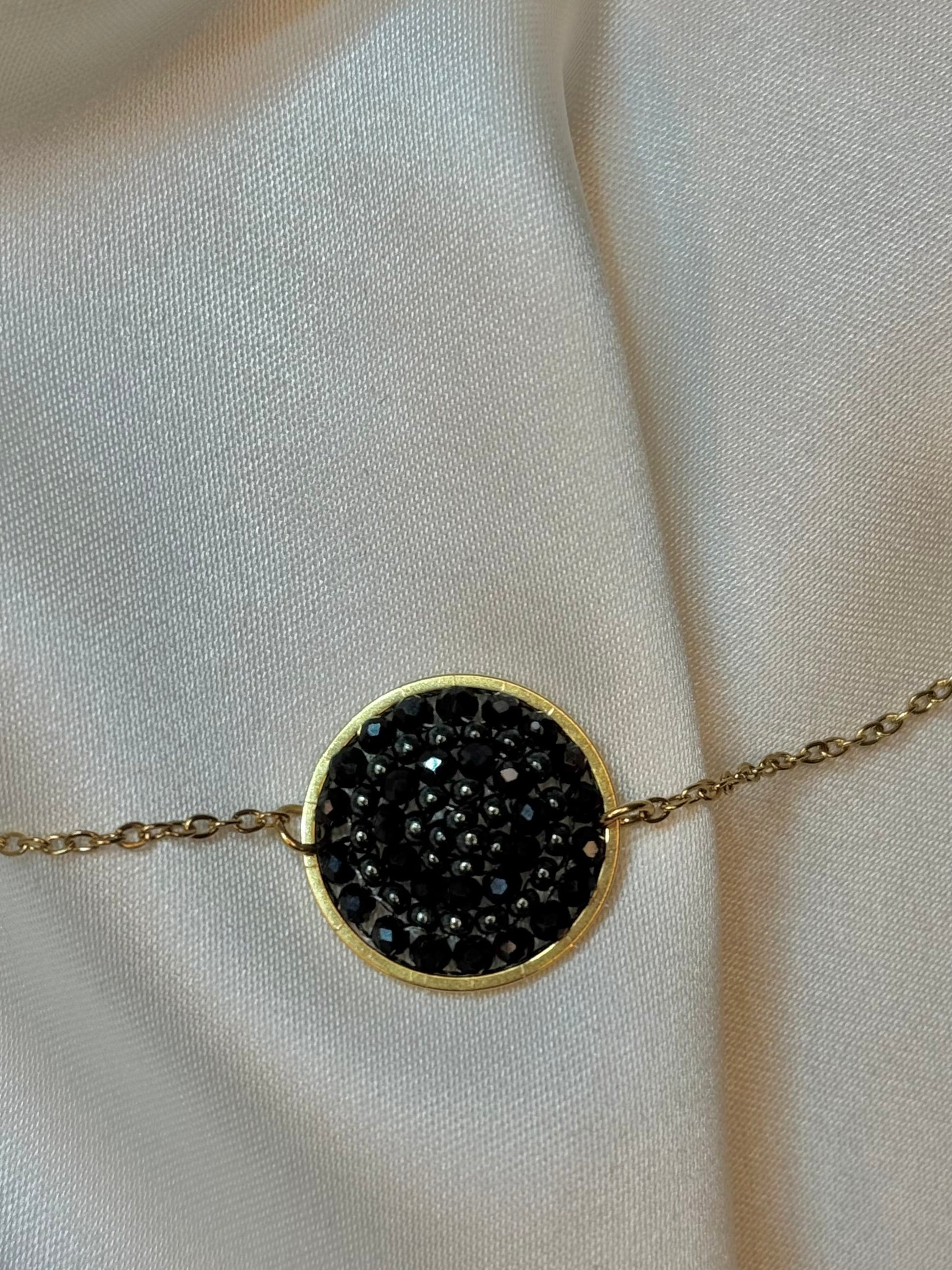 collier déesse Nyx bijou acier inoxydable fait main